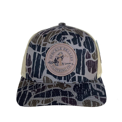 XL Camo Goose Circle Logo: Beaver Bottom 7P
