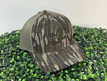 Prep Goose Sb  Hat: Ghost Vein Camo 7 Panel