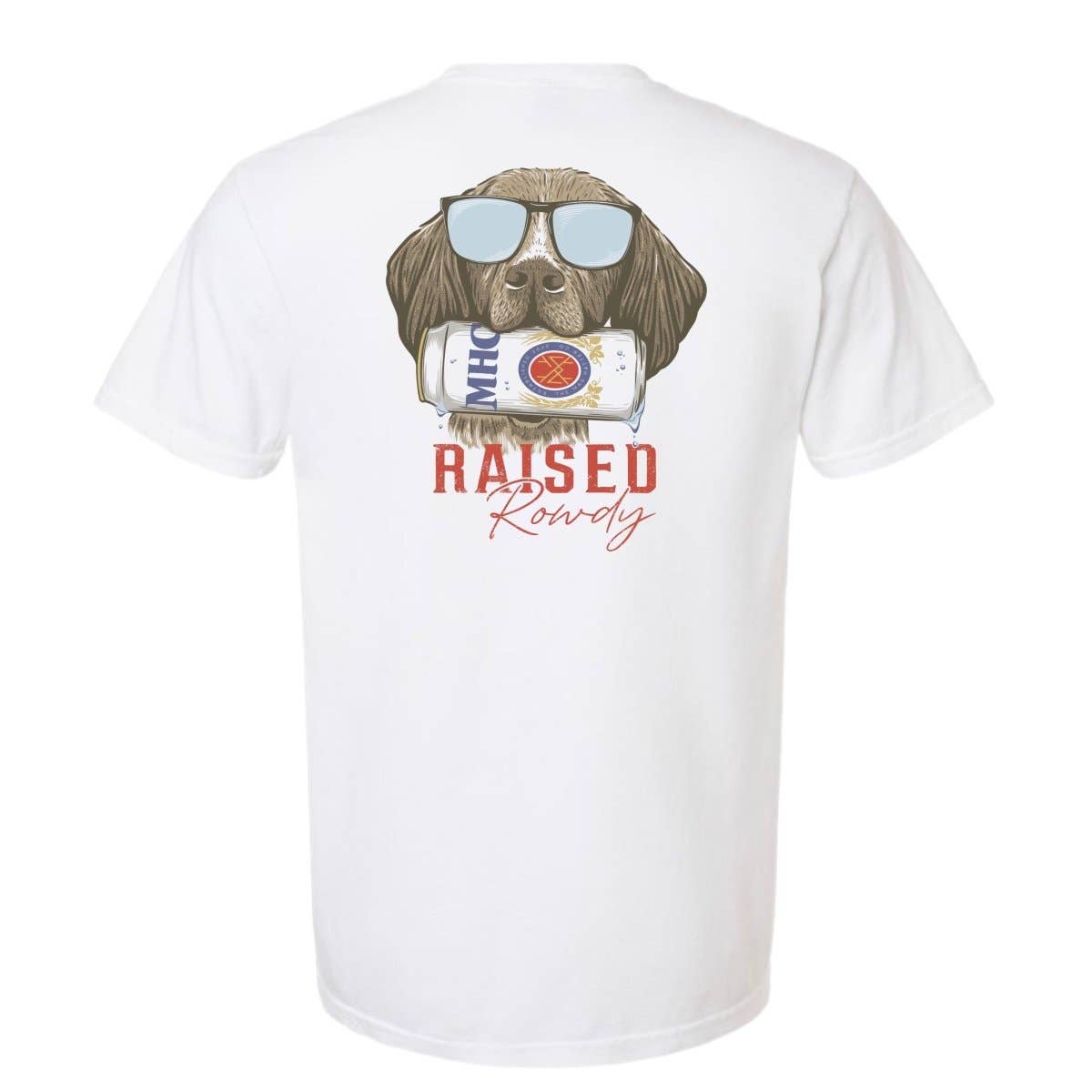 Raised Rowdy T-Shirt: Ivory (Comfort Colors)