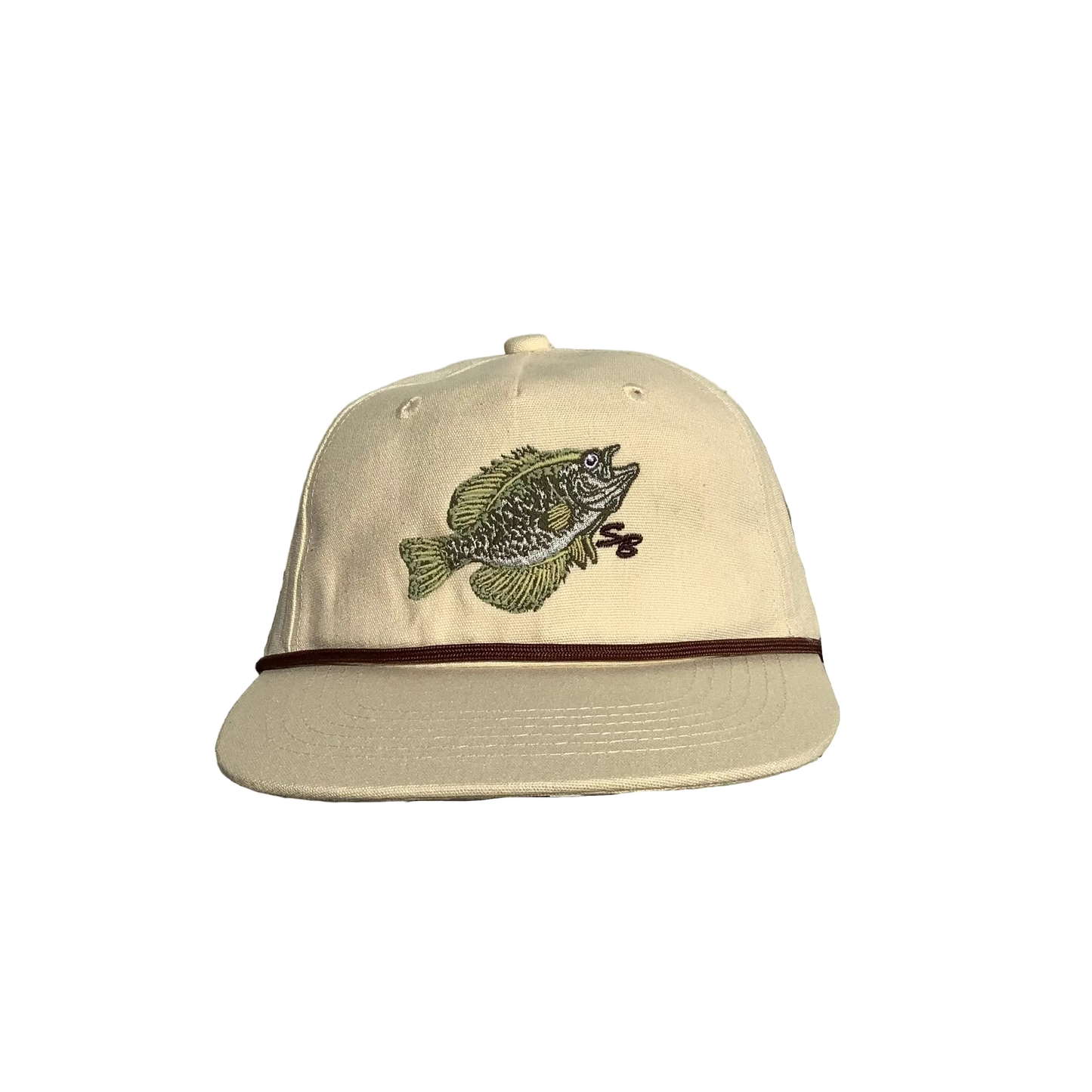 Speckle Bellies Crappie Hat: Foggy Marsh 7p