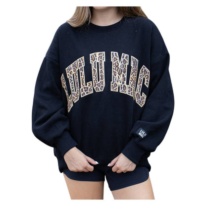 LULU MAC Sweatshirt: BLACK