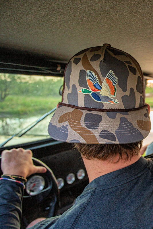 BURLEBO - RETRO CAMO DUCK HAT