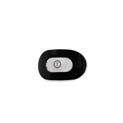 Jet Black | Tiny | Flat Round Clip