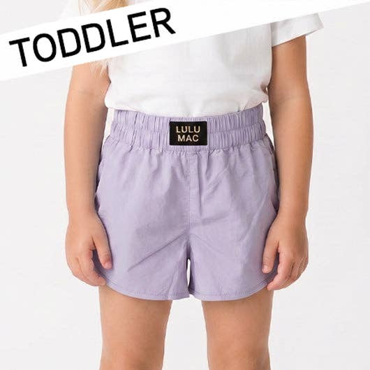 TD-SH-1000-LAVENDER TODDLER SOLID SHORT: LAVENDER / 6