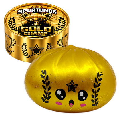 Fun Doh Sports Dumpling Squishy Fidget Toy