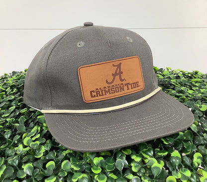 A Crimson Tide Leather Patch: Bottomland Rope