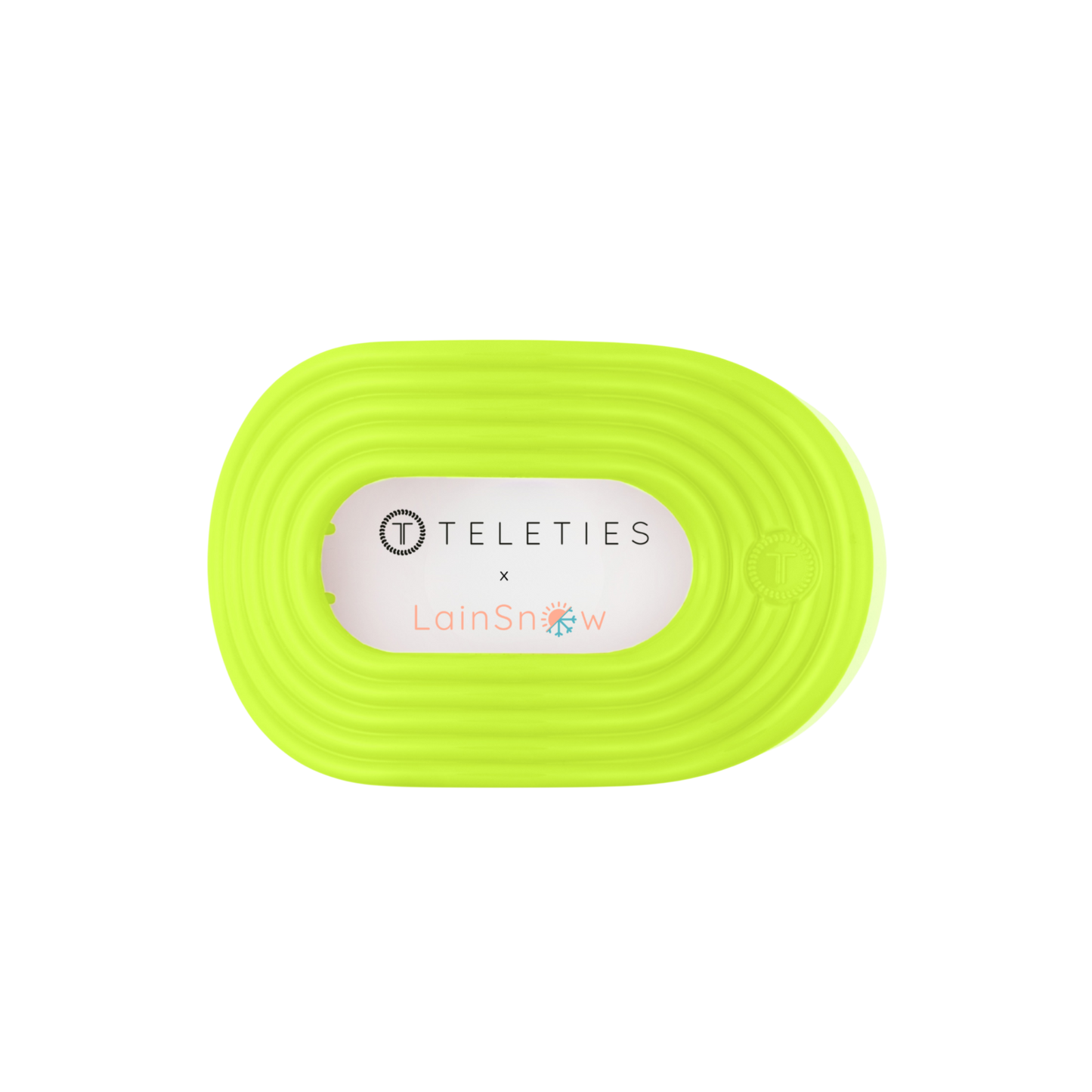 TELETIE Flat Round | Palm Glow | Medium