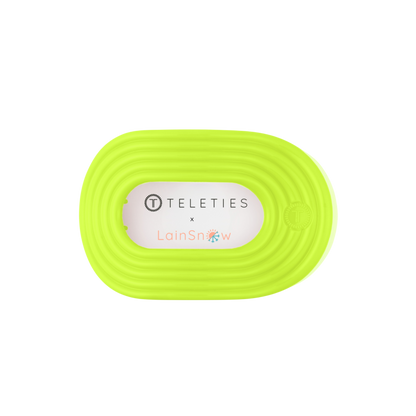 TELETIE Flat Round | Palm Glow | Medium