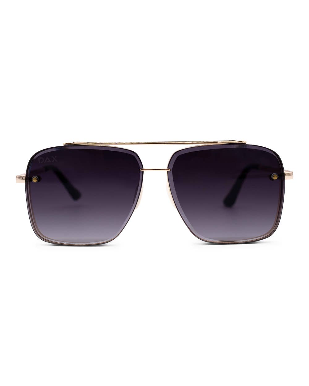 Dallas - Women's Modern Aviator Sunglasses: Black Ombré