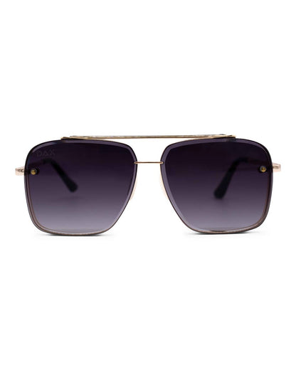 Dallas - Women's Modern Aviator Sunglasses: Black Ombré