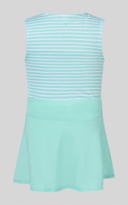 Little Girls Tank, Crossover Skort, Fanny bag Set: DAFFODIL (P#SDW)