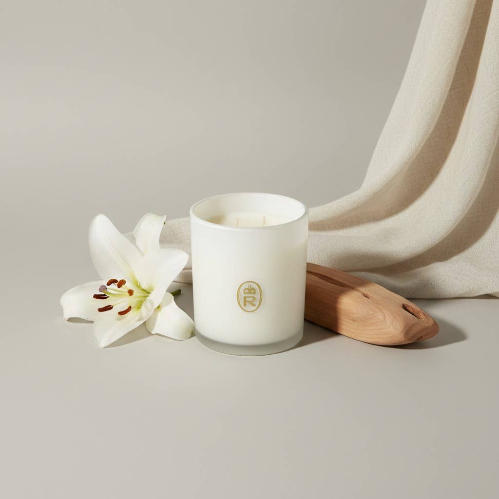 14 oz Boxed Glass Candle: Orleans Tea