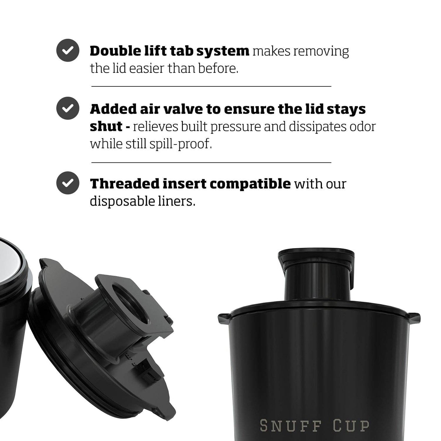 The Snuff Cup Pro™: 12 Ounce Pro V3