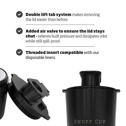 The Snuff Cup Pro™: 12 Ounce Pro V3