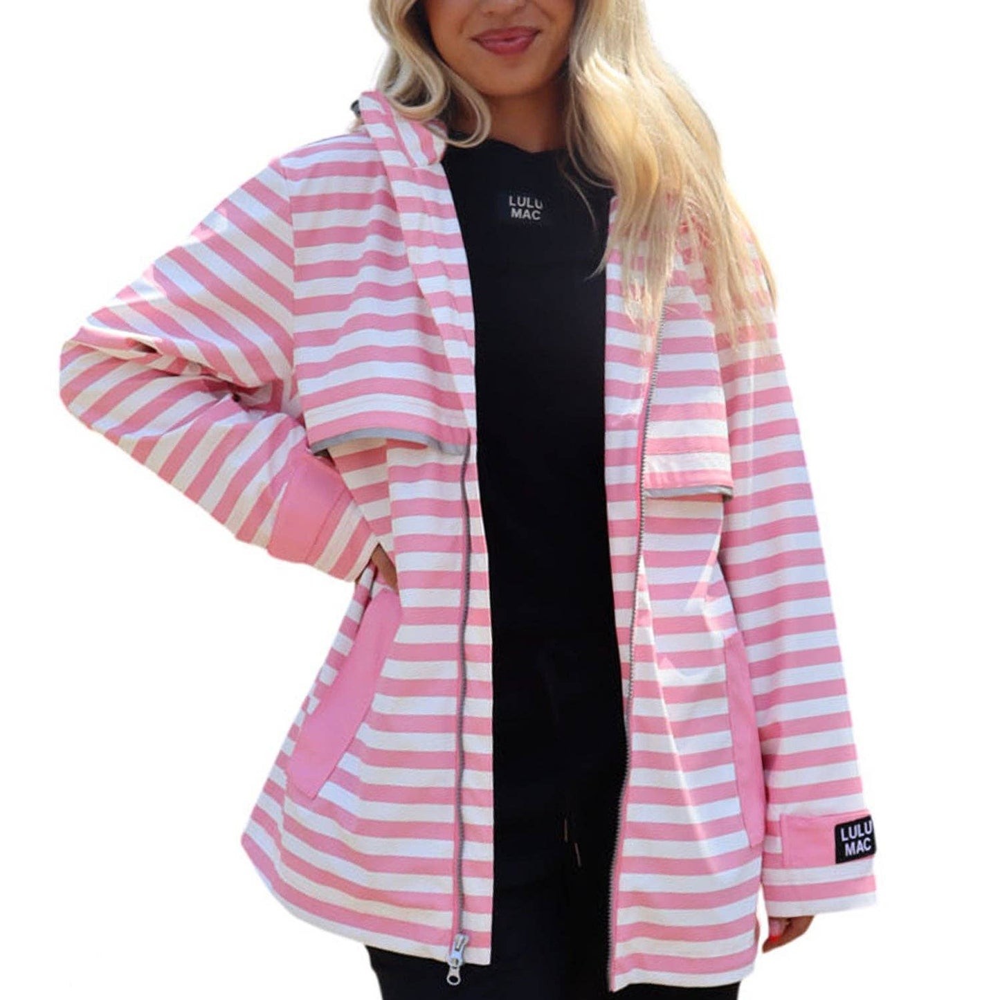 Lulu Mac Raincoat Darby Pink