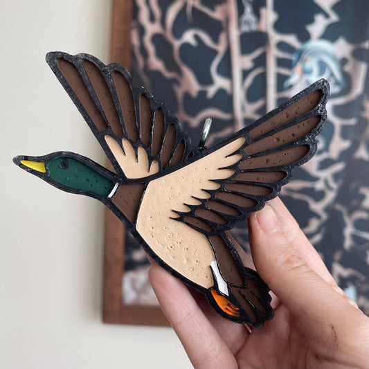 Mallard Car Freshener : Black ice