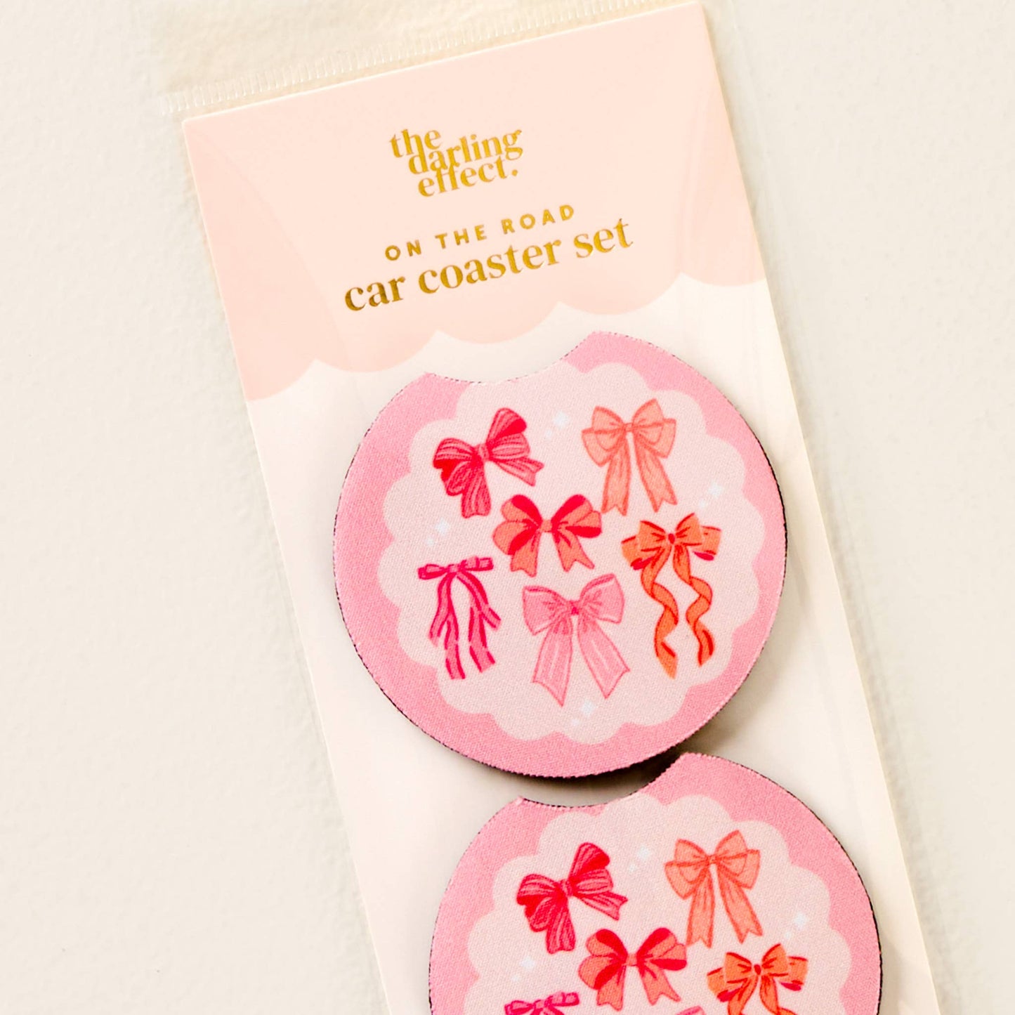 On the Road Car Coaster Set-Blushing Bows