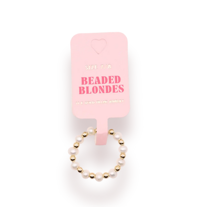 Coastal Pearl Ring: 5/6