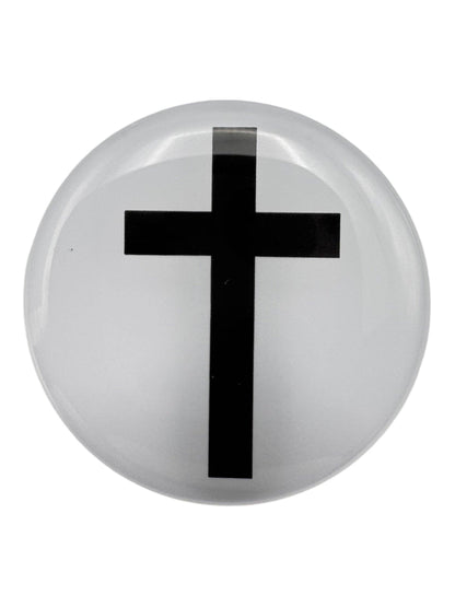 Tap To Pray™  - Prayer Tag Stickers: White + Cross