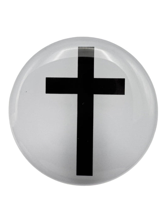 Tap To Pray™  - Prayer Tag Stickers: White + Cross