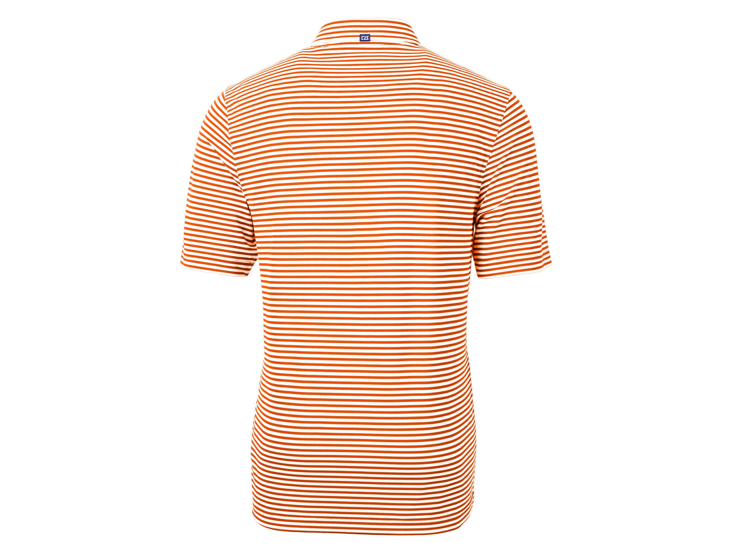 Cutter & Buck Virtue Eco Pique Stripe Recycled Mens Polo: College Purple