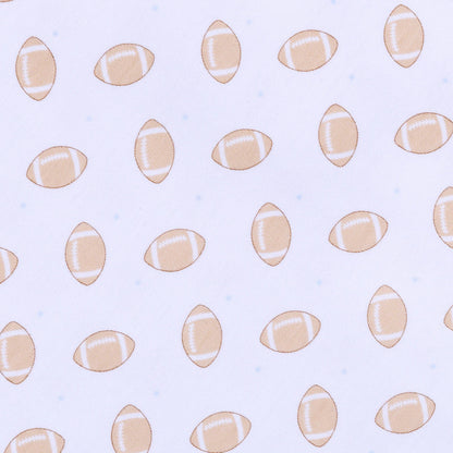 Touchdown Cutie Print Bubble - Light Blue