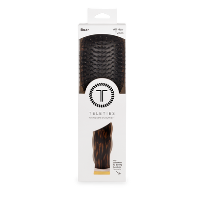 Boar Brush | Full Size | Tortoise
