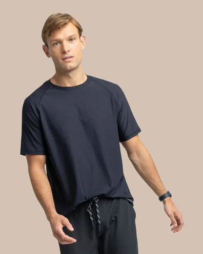 M SS Brrrilliant Perf Tee 2: Platinum Grey - 2942