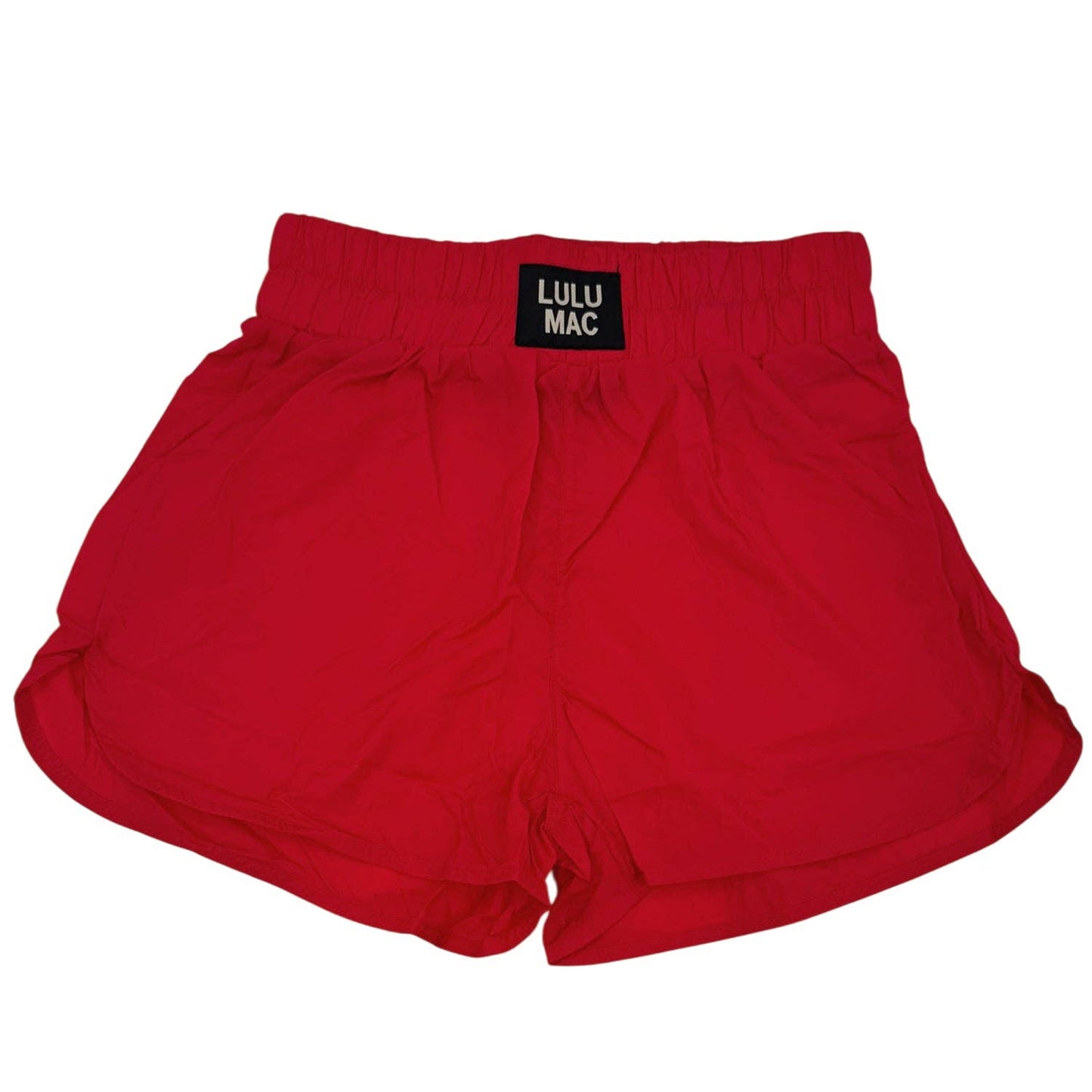 KIDS SOLID SHORT LM-KSH-1000-RED: RED