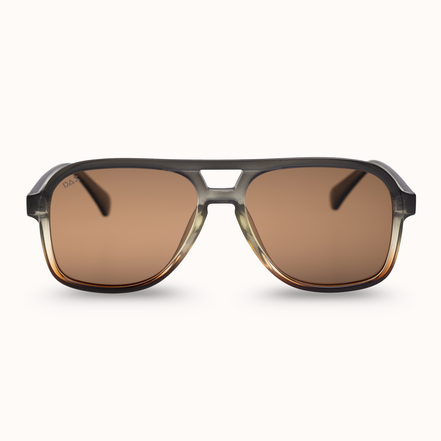 Cruz - Unisex Aviator Sunglasses – Polarized Hair-Friendly: Tortoise