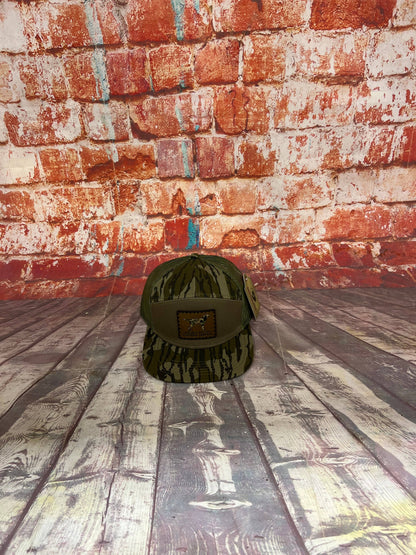 Camo Dog Sand Patch Flatbill: Slough