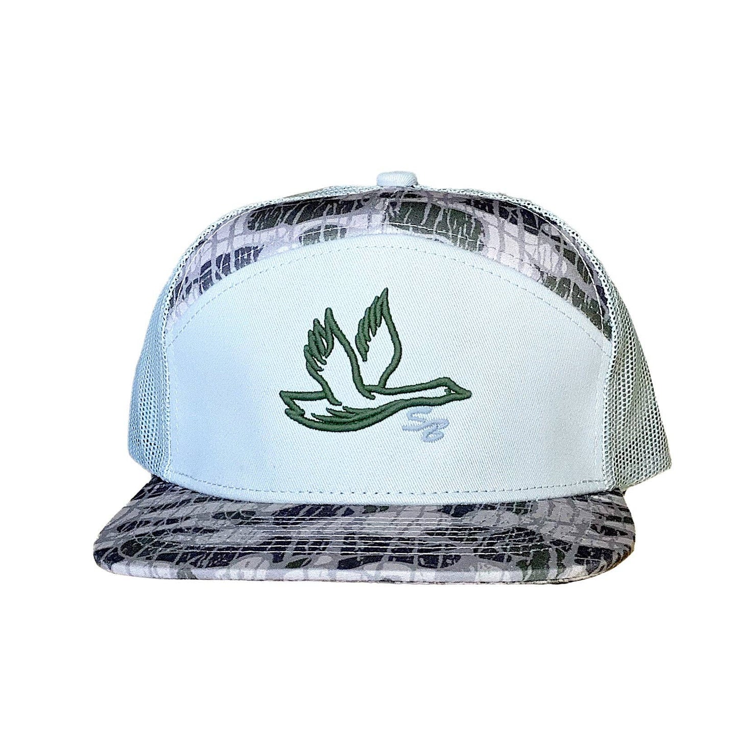 Prep Goose Sb  Hat: Marsh 7 Panel