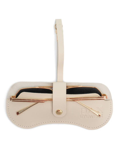 Eyewear Clutch for Sunglasses - Scratch Protection: Silver