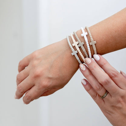 Jesus Bracelets - 5 Packs: Cotton Candy
