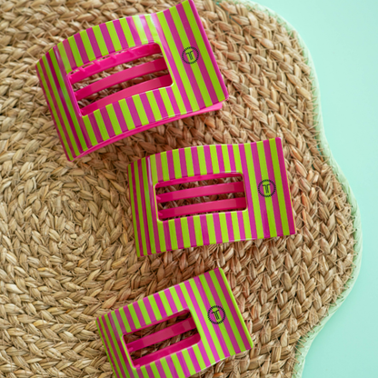 TELETIE Summer Crush | Medium | Flat Rectangle Hair Clip