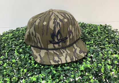 Prep Goose Sb  Hat: Foggy Marsh Vein Camo 7 Panel