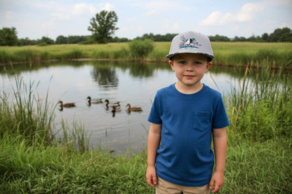 Landing Mallard Loose Goose Camo Youth: Grey/Camo