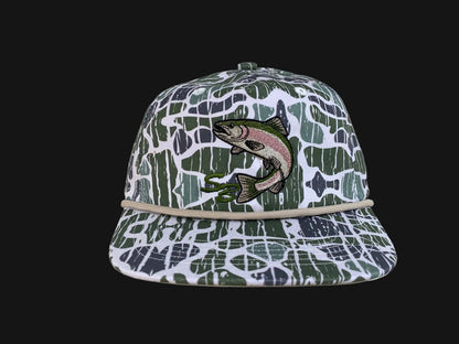 SB-Trout Hat: Foggy Marsh 6p