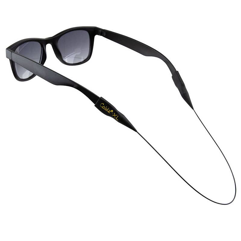 Original Cablz - Non Adjustable-CblzXLB12: Black/Non Adj. with XL End / 12"