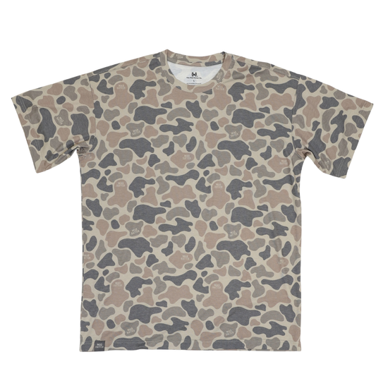 Blank Camo T-Shirt's (Bottomland, Greenleaf, Vintage Duck Camo): Desert Camo