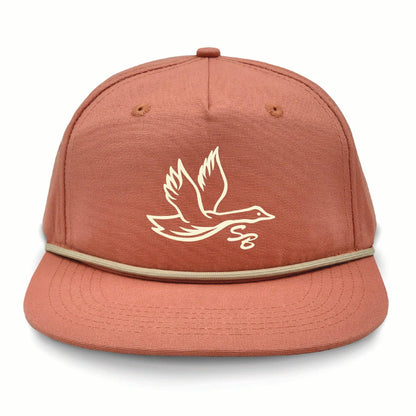 Prep Goose Sb  Hat: Ghost Vein Camo 7 Panel