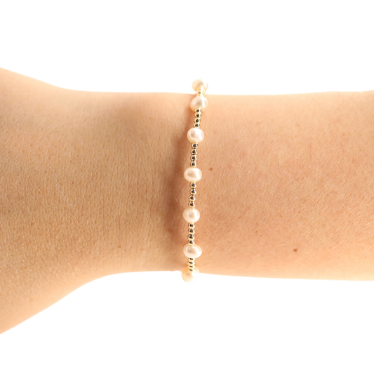 Lolo Beaded Bracelet: Standard 6.75 inch