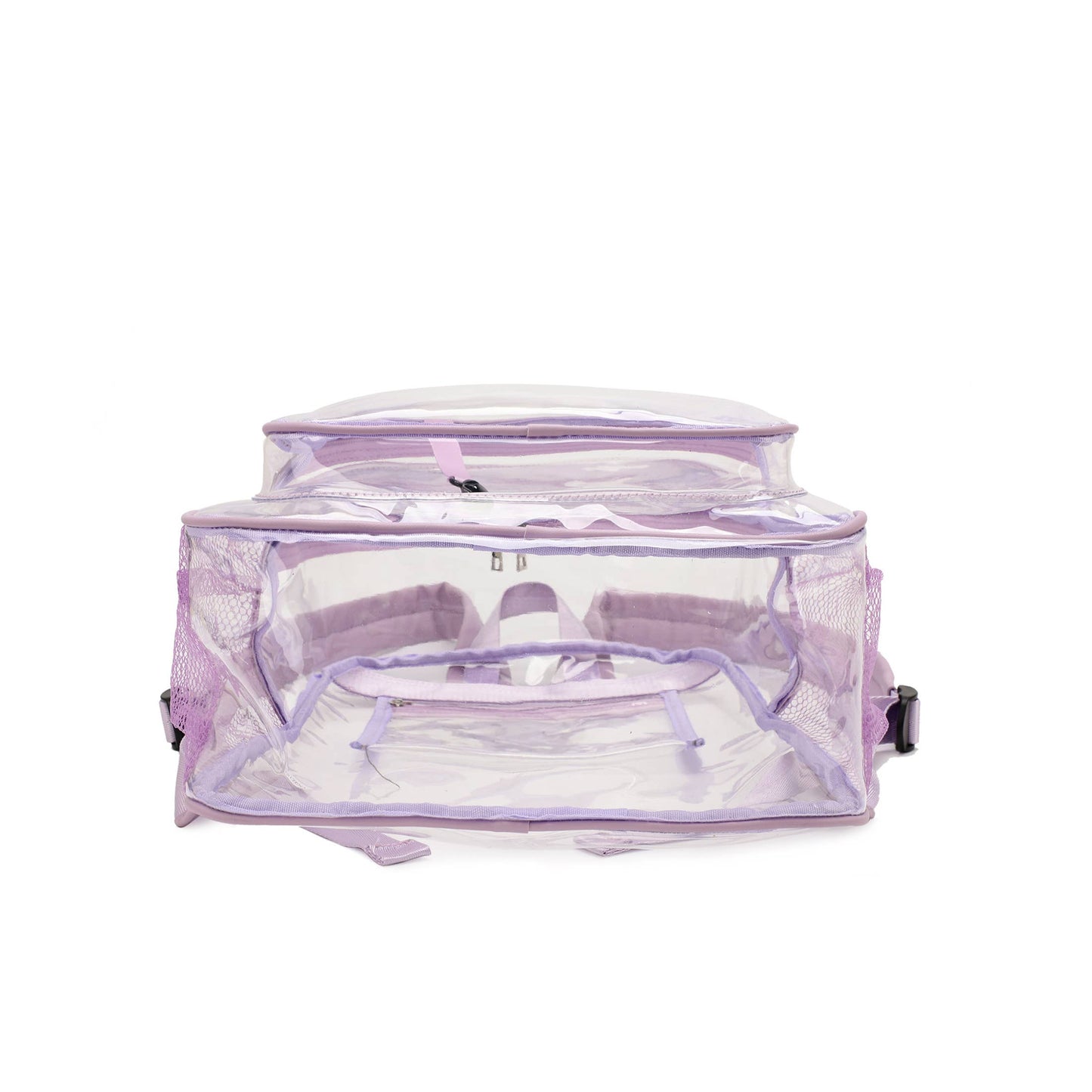 MARISSA CLEAR BACKPACK: BUTTERMILK