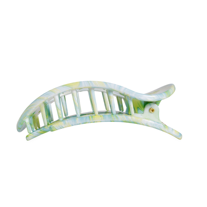 TELETIE By the Sea Shore | Large | Flat Round Hair Clip
