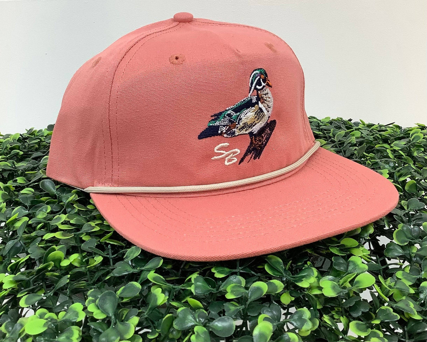 Wood Duck SB Cap: Ghost Vein Camo 7 Panel