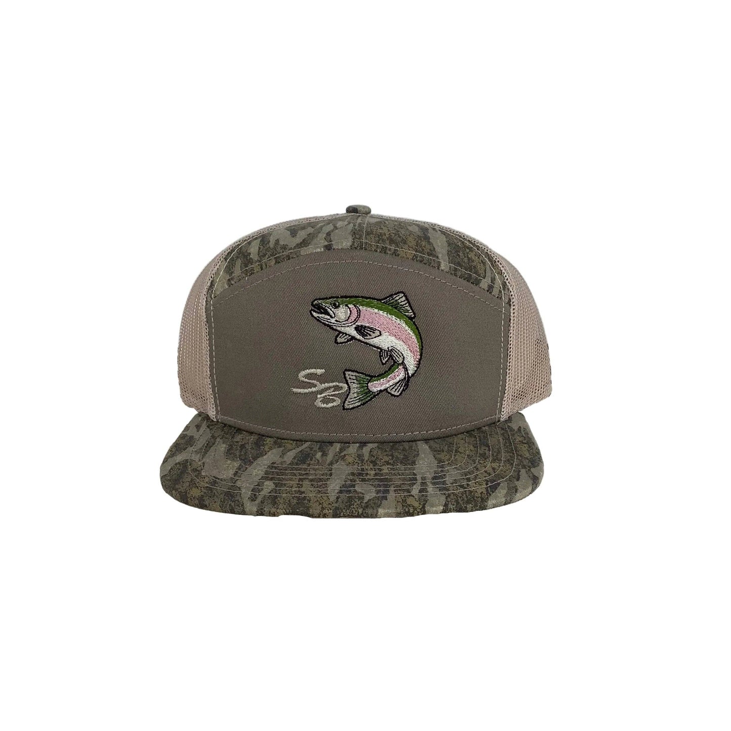 SB-Trout Hat: Foggy Marsh 6p
