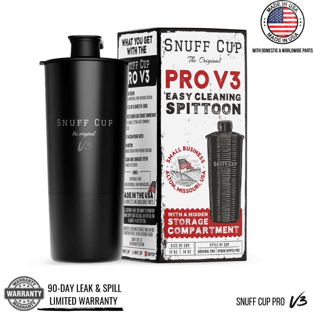 The Snuff Cup Pro™: 12 Ounce Pro V3