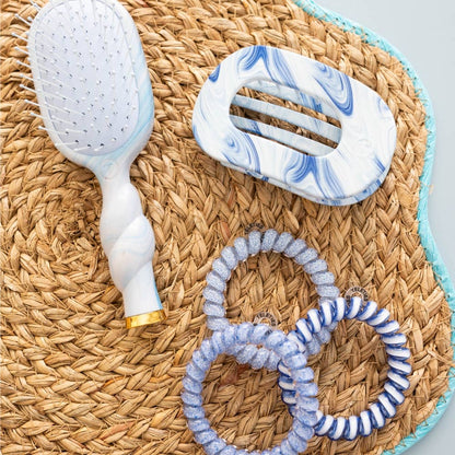 TELETIE Tide & True | Medium | Flat Round Hair Clip