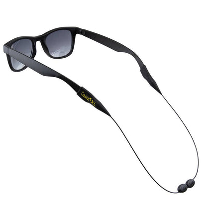 Cablz Zipz Adjustable with Universal End -ZipzB18: Black/Adjustable / 18"