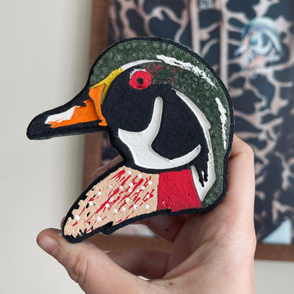 Wood Duck Car freshener : Rugged man